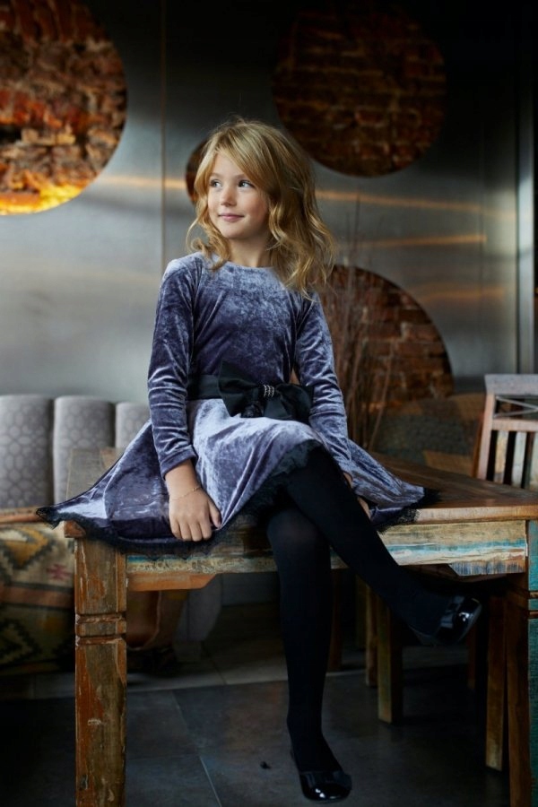 Sukienka MałaMi 1838 Wednesday halka pasek 110/116 Marka Mała Mi