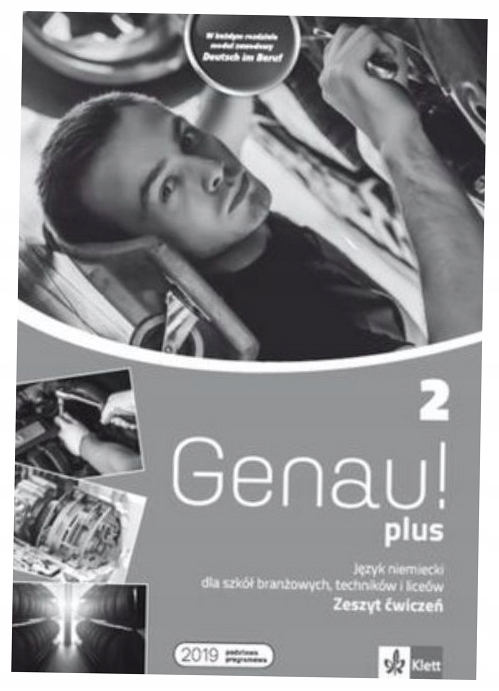 Genau plus 2 Zeszyt ćwiczeń Język niemiecki Klett