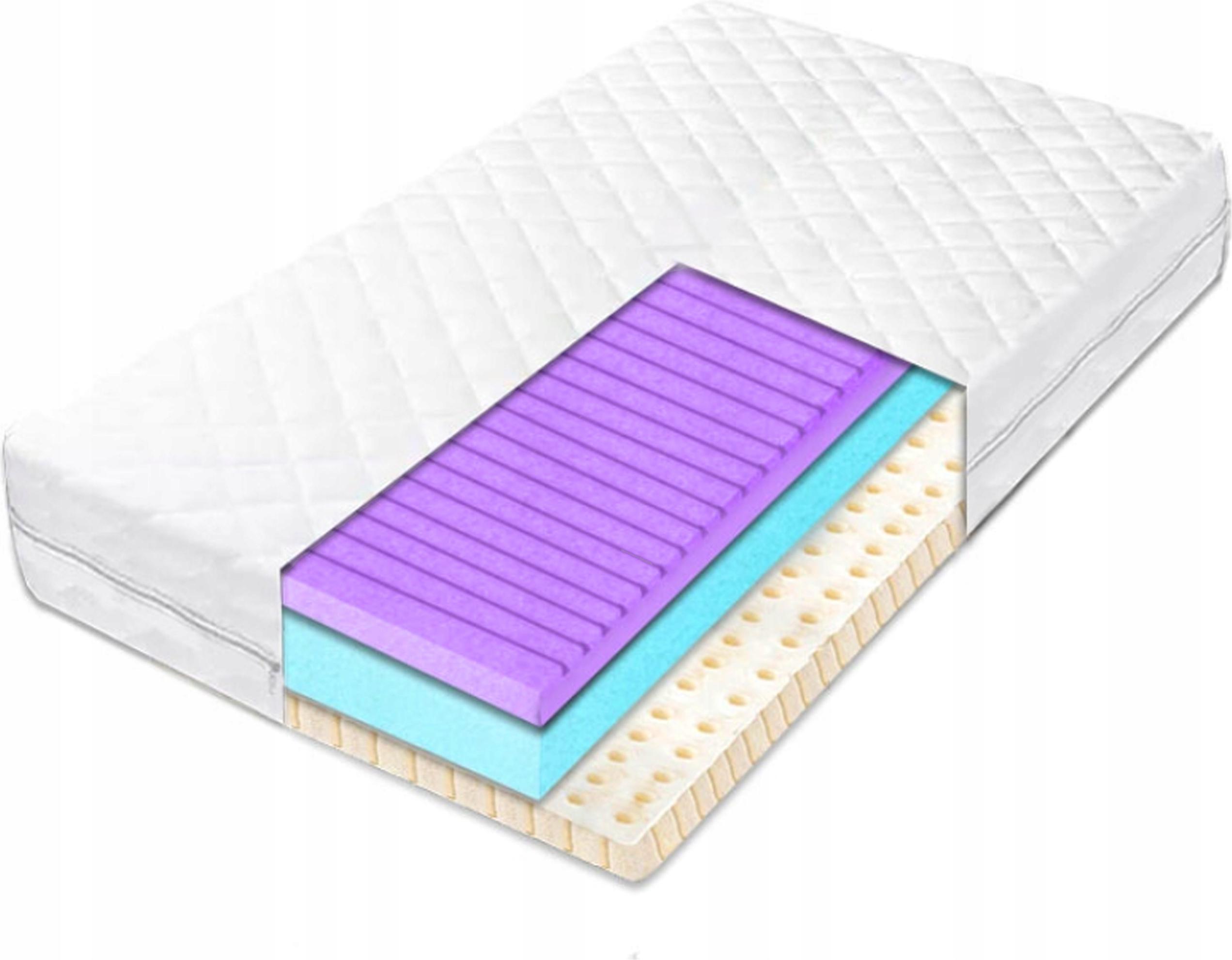 Matrac 150x190 penový ortopedický latex 22 cm relaxačný mäkký H1