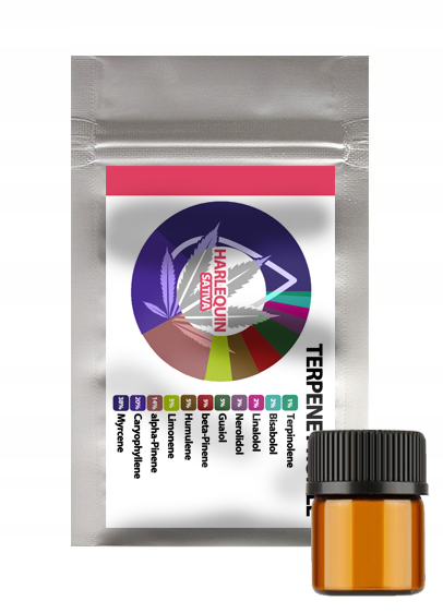 

Naturalne terpeny konopne Harlequin 1ml
