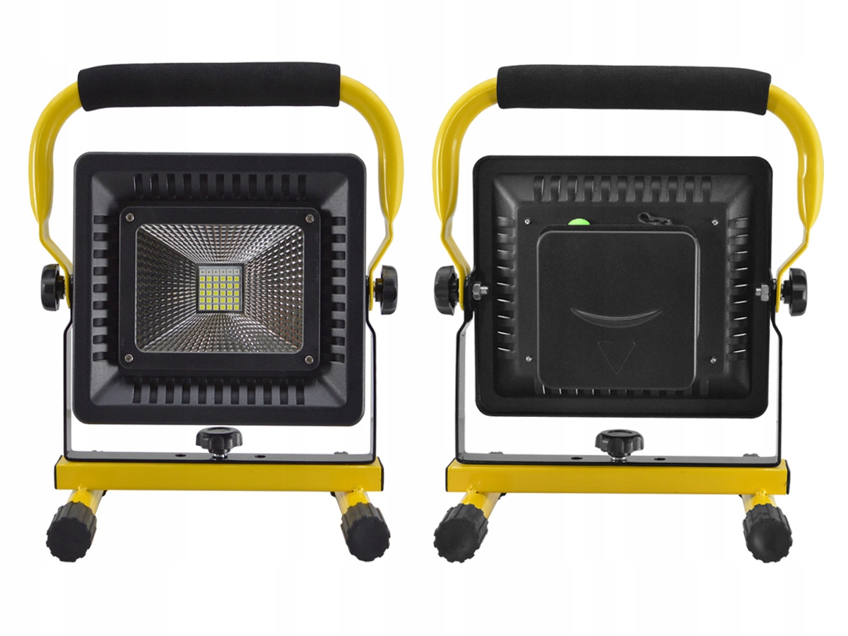 NAŚWIETLACZ PRZENOŚNY LED LAMPA ROBOCZA MOCNA HALOGEN BUDOWLANY GWARANCJA Marka INOXX