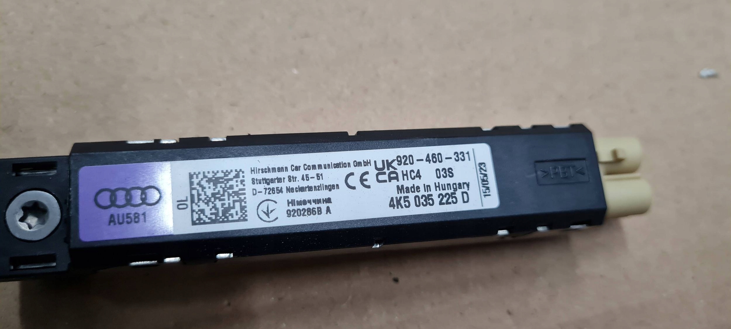 A6 C8 4K S6 sedan amplifier ANTENY GPS 23R 4K5035225D