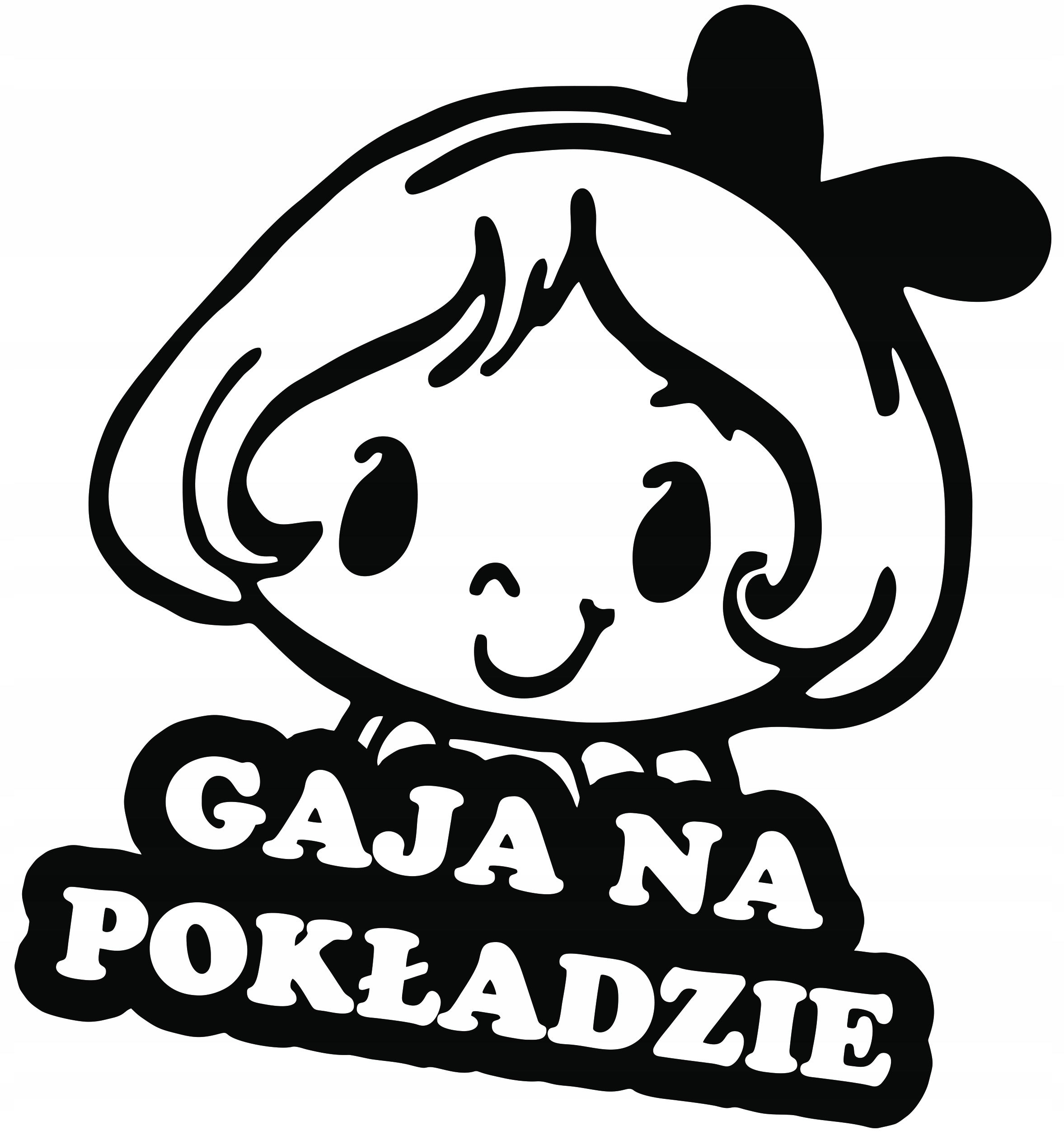 

Gaja W Samochodzie naklejka w aucie 18x15