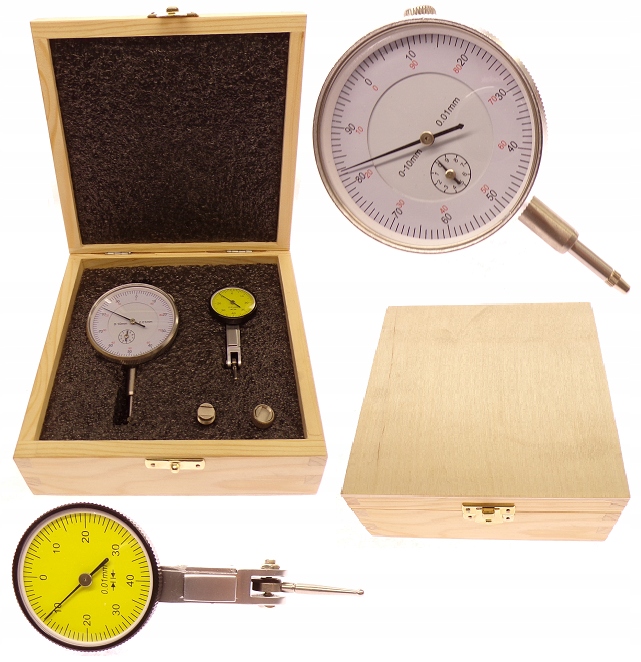 ЦИФЕРБЛАТ 0-10 0,01 + DIATEST 0-0, 8 0,01