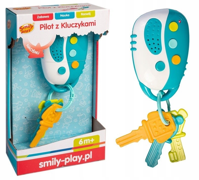 

Interaktywny Pilot Z Kluczykami SP83120 Smily Play