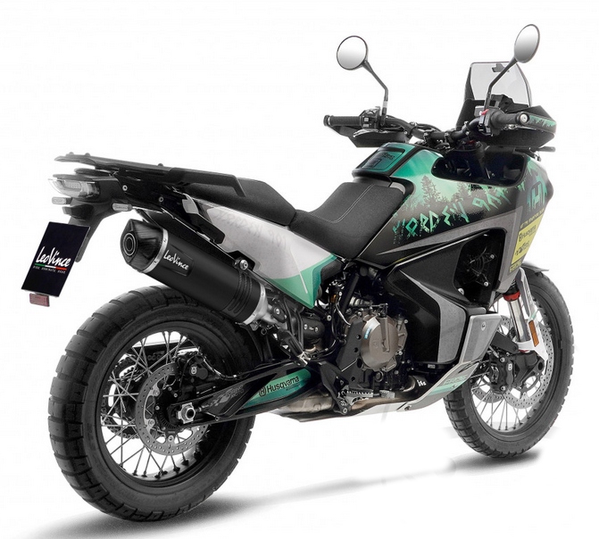 Koncový Tlmič Výfuku Leovince Slip-on Evo Husqvarna Norden 901