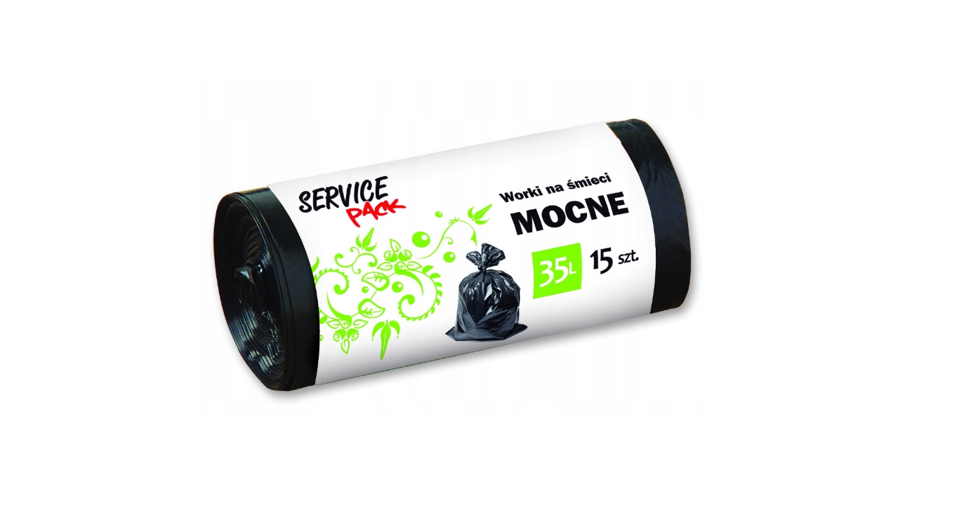 

Worki na śmieci Service Pack 35l 15szt zRecyklingu
