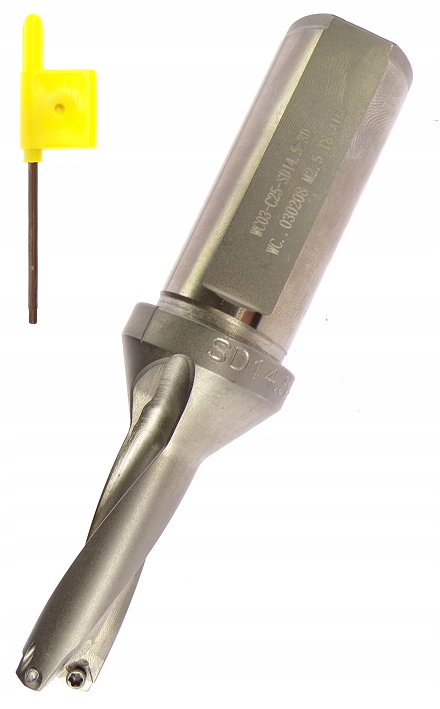 Wiertło Składane Oprawkowe 14,5mm 3D 14,5mm Z Chłodzeniem Na Płytki Wcmx 03