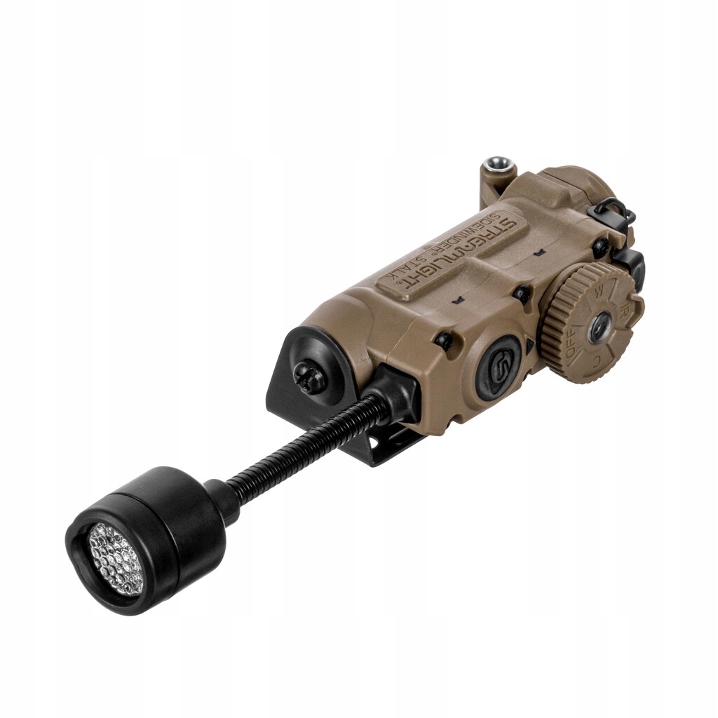 Latarka na hełm Streamlight Sidewinder Stalk Helmet Clip Coyote 76 lumenów