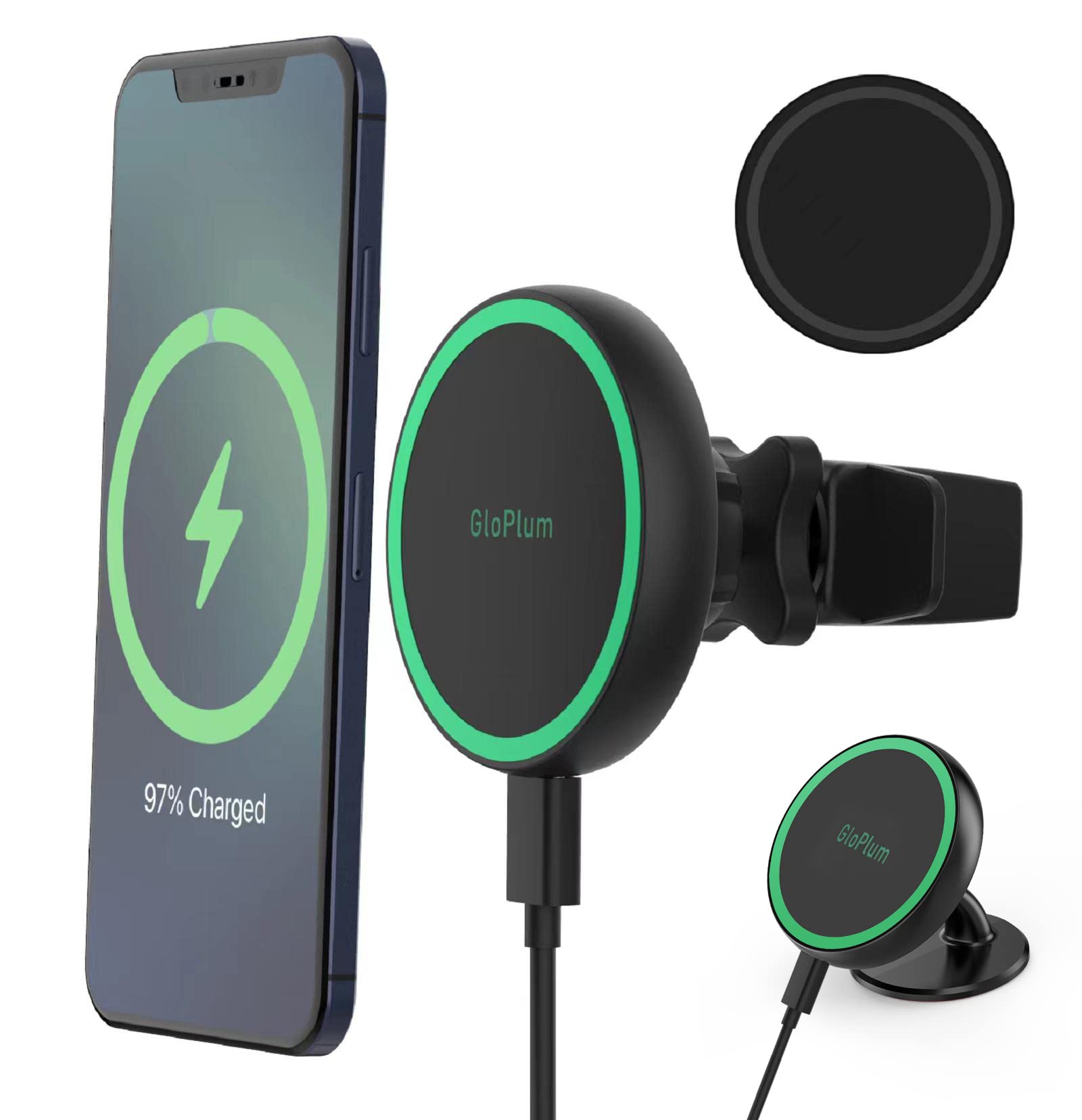 Ładowarka samochodowa Usb typ C Gloplum 1 mA