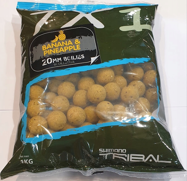 Kulki Shimano Tribal TX1 20mm 1kg Banana Pineapple