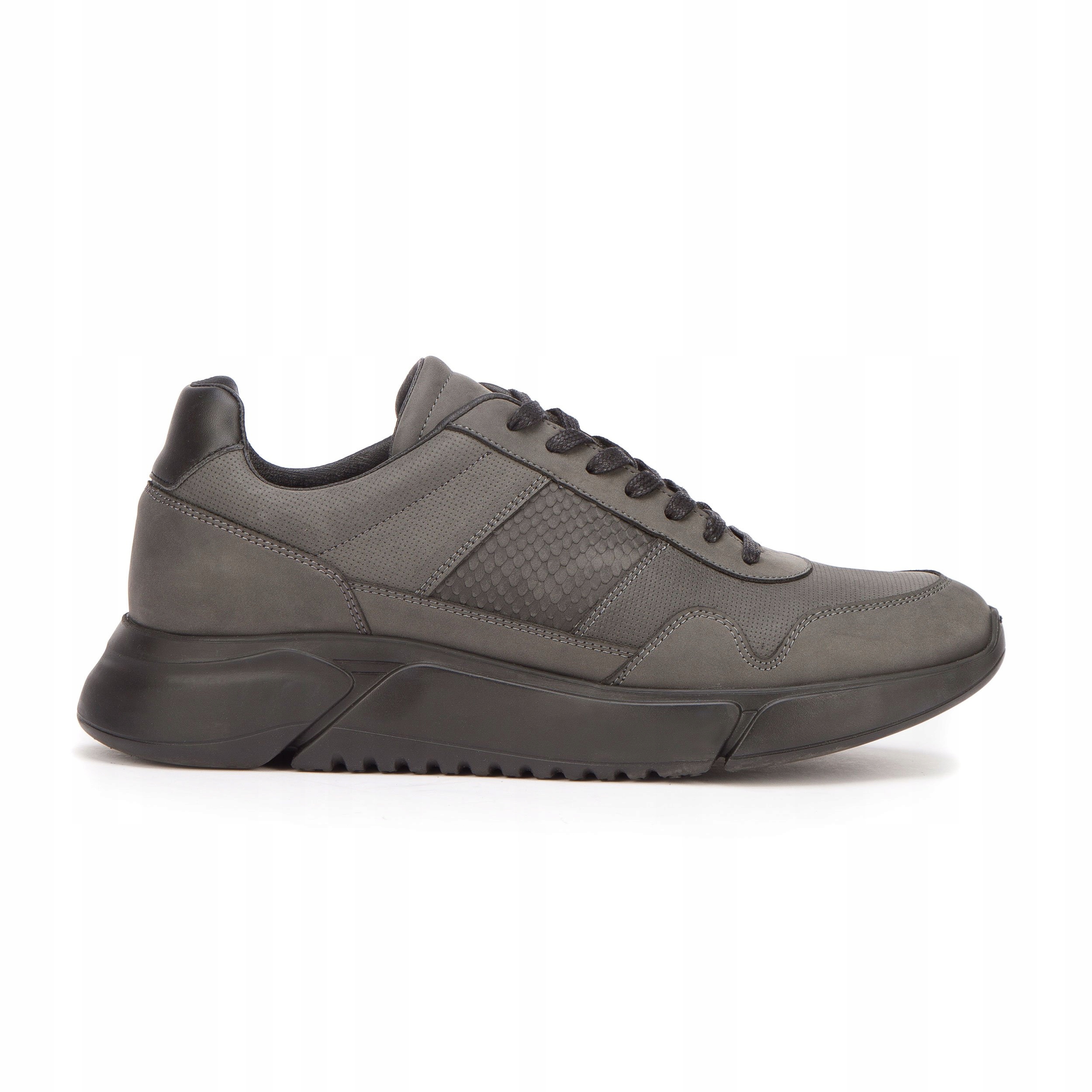 Wittchen męskie sneakersy wegańskie czarne