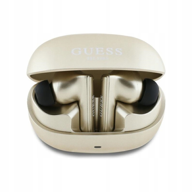 Guess Capsule Printed Logo Bluetooth sluchátka Tws Anc & Enc pouzdro