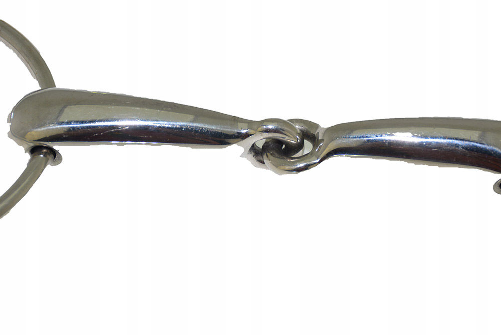 WĘDZIDŁO ŁAMANE PUSTE 14,5CM Rodzaj wędzidło zwyczajne