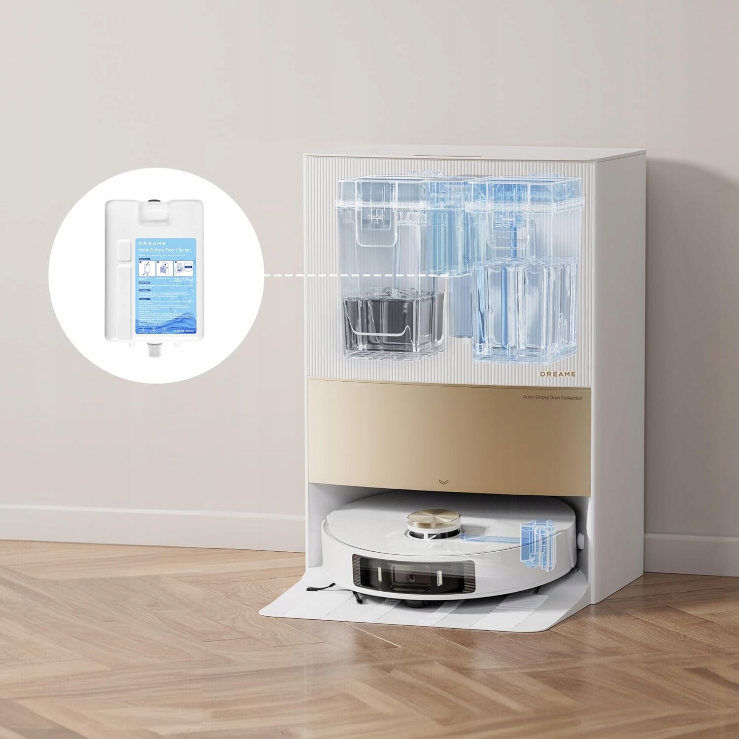 2x ŚRODEK PŁYN AWH6 DO ROBOTA DREAME L20 ULTRA Stan opakowania oryginalne