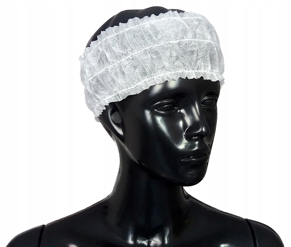 OPASKI JEDNORAZOWE Z WŁÓKNINY NA WŁOSY OPASKA 100szt