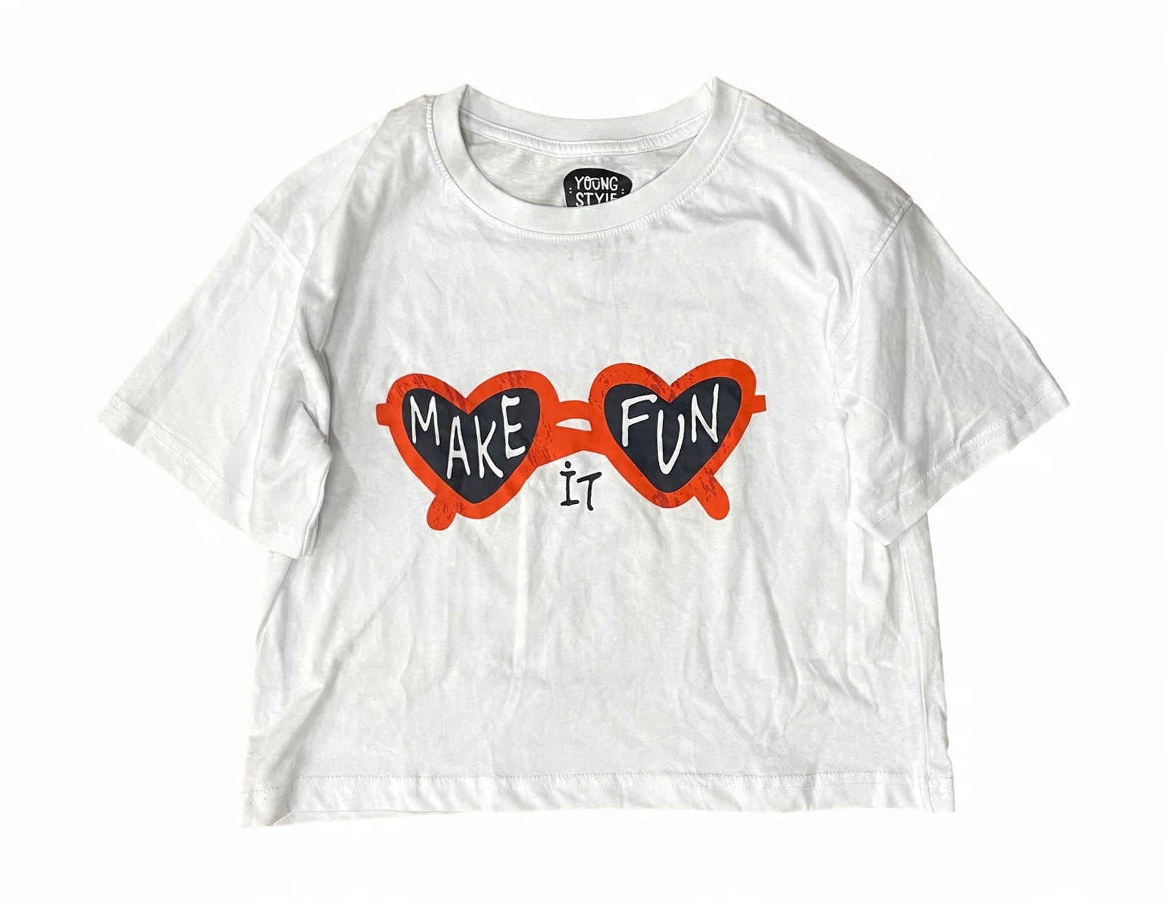

Make Fun Bluzka koszulka bawełna T-shirt *164