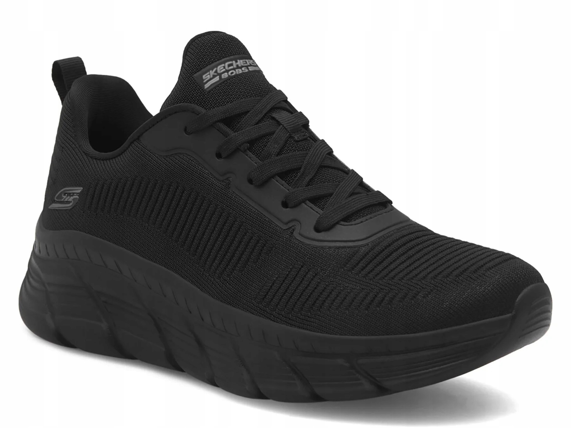 Dámské boty Skechers Bobs 117385-BBK černé nízké lehké sportovní 40,5