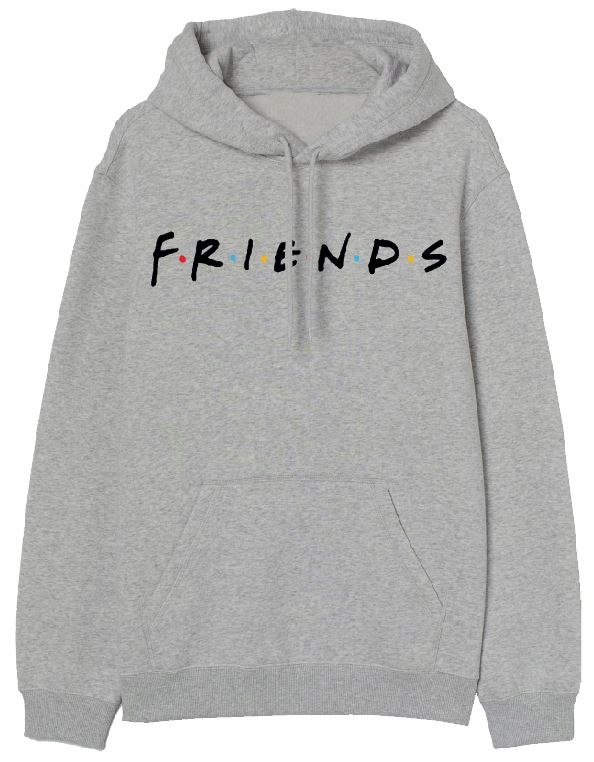 

Bluza Przyjaciele Friends Kaptur 146/152 Szara