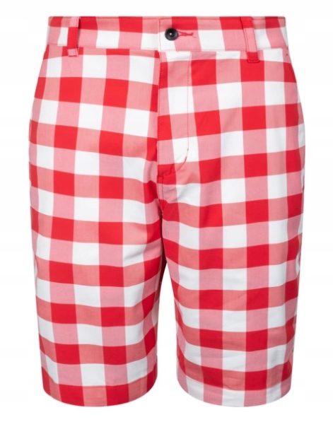 Golfové kraťasy Nike Kraťasy -Fit Chino Plaid s potiskem, velikost DH1294657, vel. 38