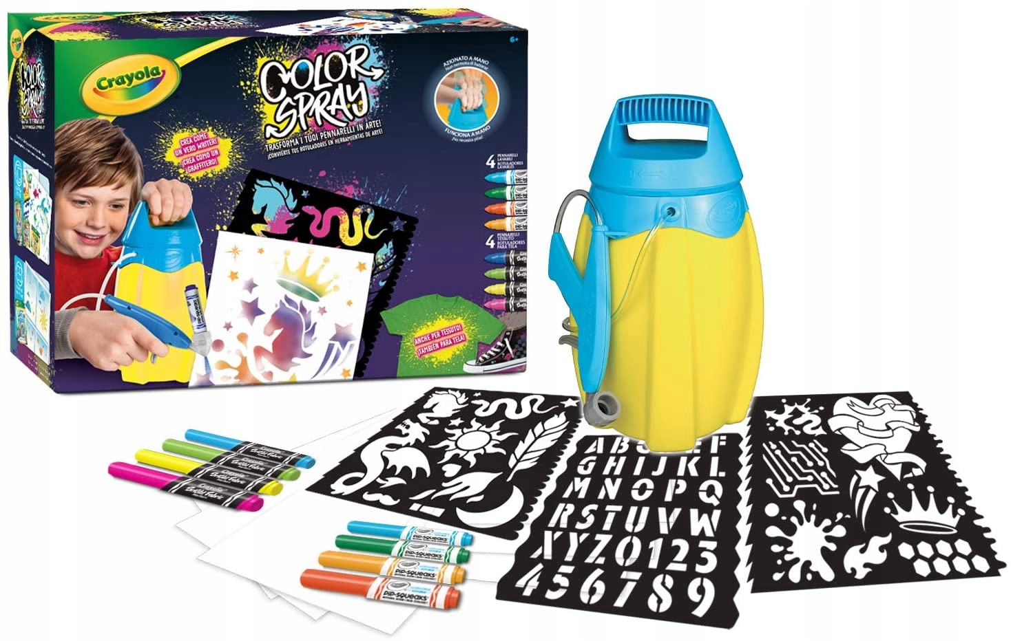 Crayola Marker Airbrush Spray Colour do Malowania