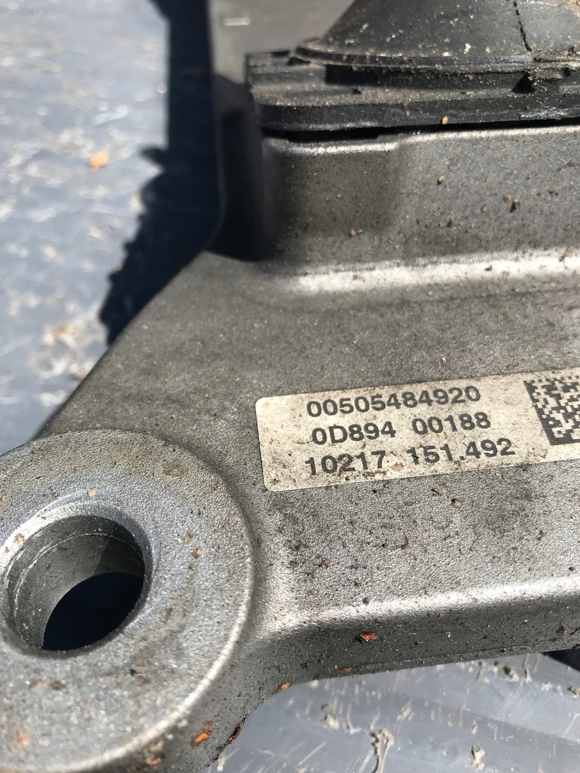 ALFA ROMEO GIULIA QV gearbox mounting