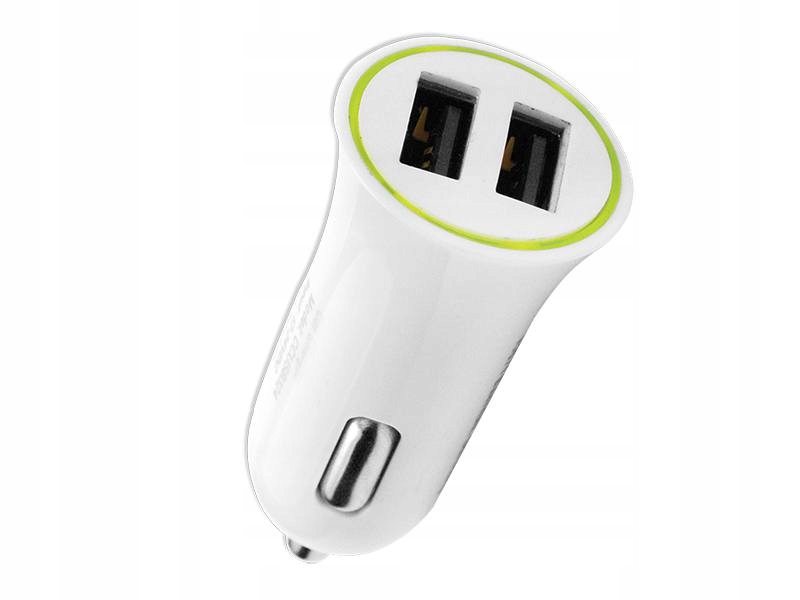 

Ładowarka samochodowa 2xUSB Car Charger 12-24V