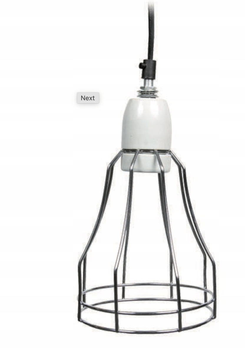 lampa do terária Trixie 14 cm 250 W