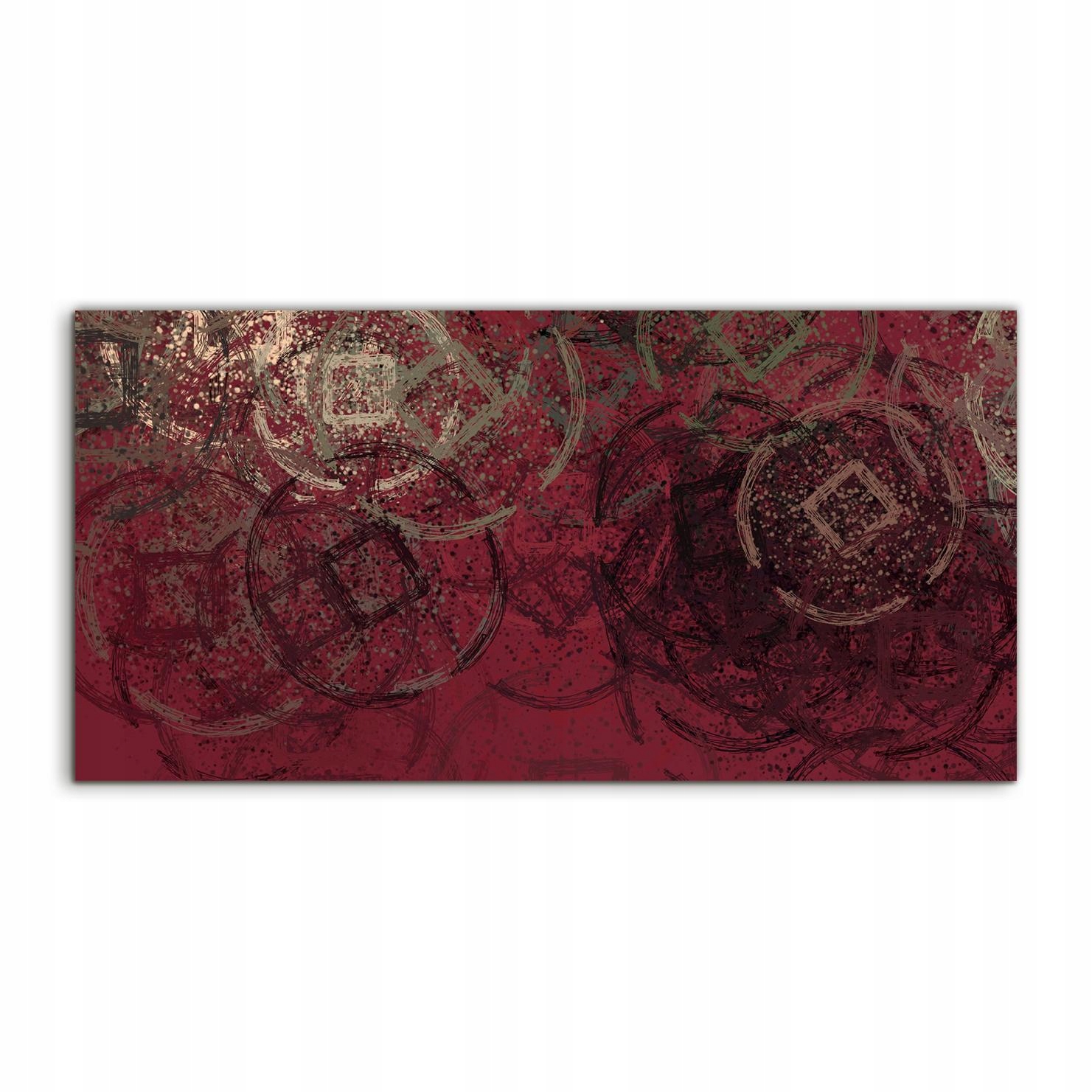 

Fotoobraz 140x70 na ścianę Art Abstrakcja Monety