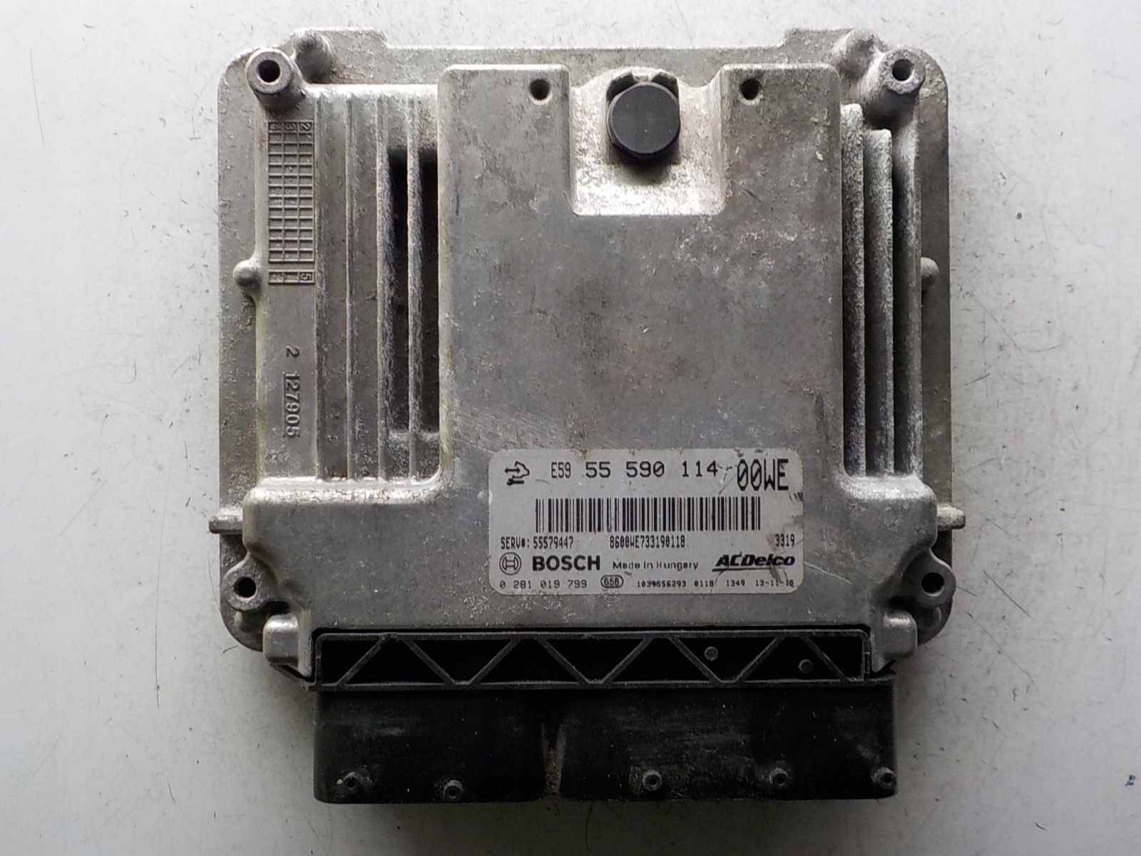 OPEL CORSA D computer control unit 55590114 0281019799 00WE
