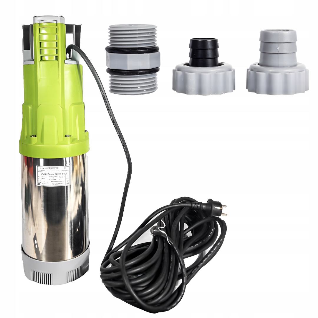 Pompa Zatapialna Multi Diver 1200 Evo Auto Do Deszczówki Studni Nawadniania
