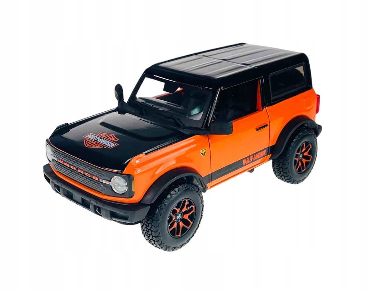 Maisto 2021 Ford Bronco Harley-davidson 1:24 Nové