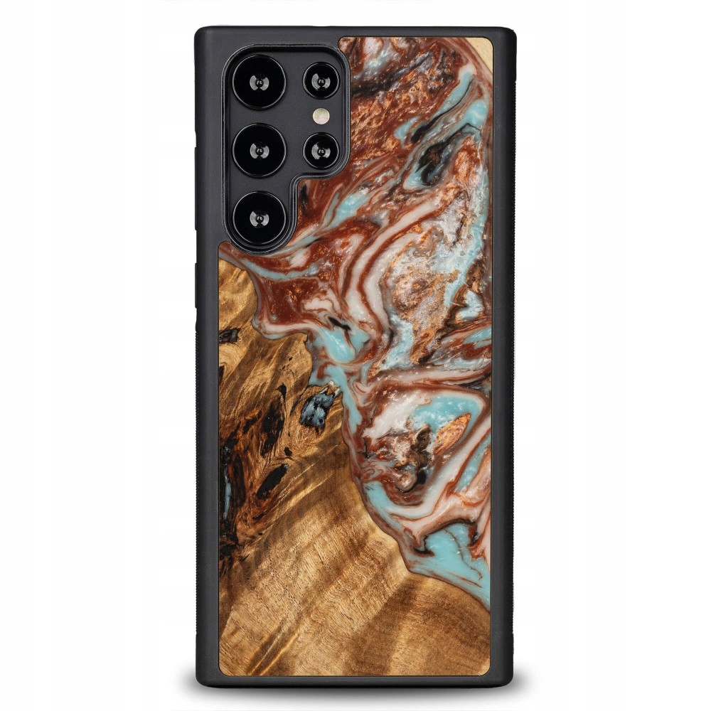 Pouzdro Bewood Unique pro Samsung Galaxy S22 Ultra Planety Jupiter