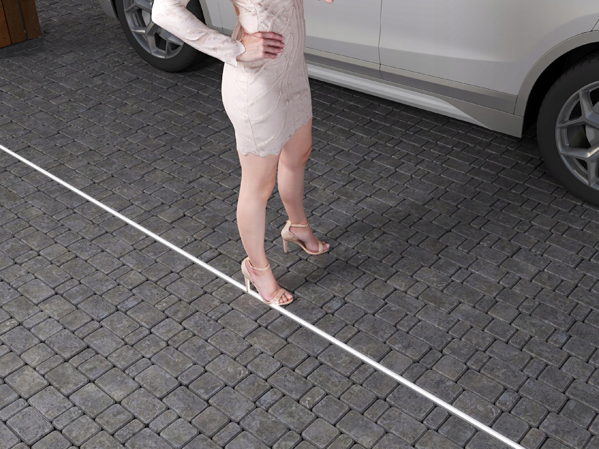 PROFIL LED WODOODPORNY IP65 IP67 RUNO CZARNY 1m Stan opakowania brak opakowania