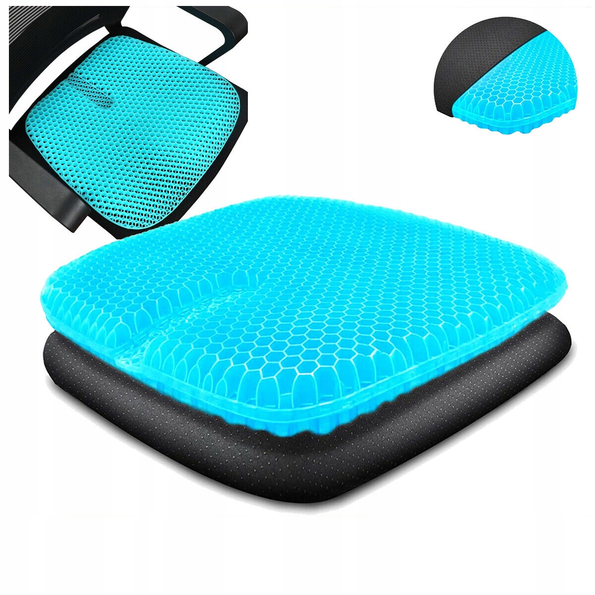 

Ulepszona Żelowa Podkładka W Kolorze Niebieska XXL