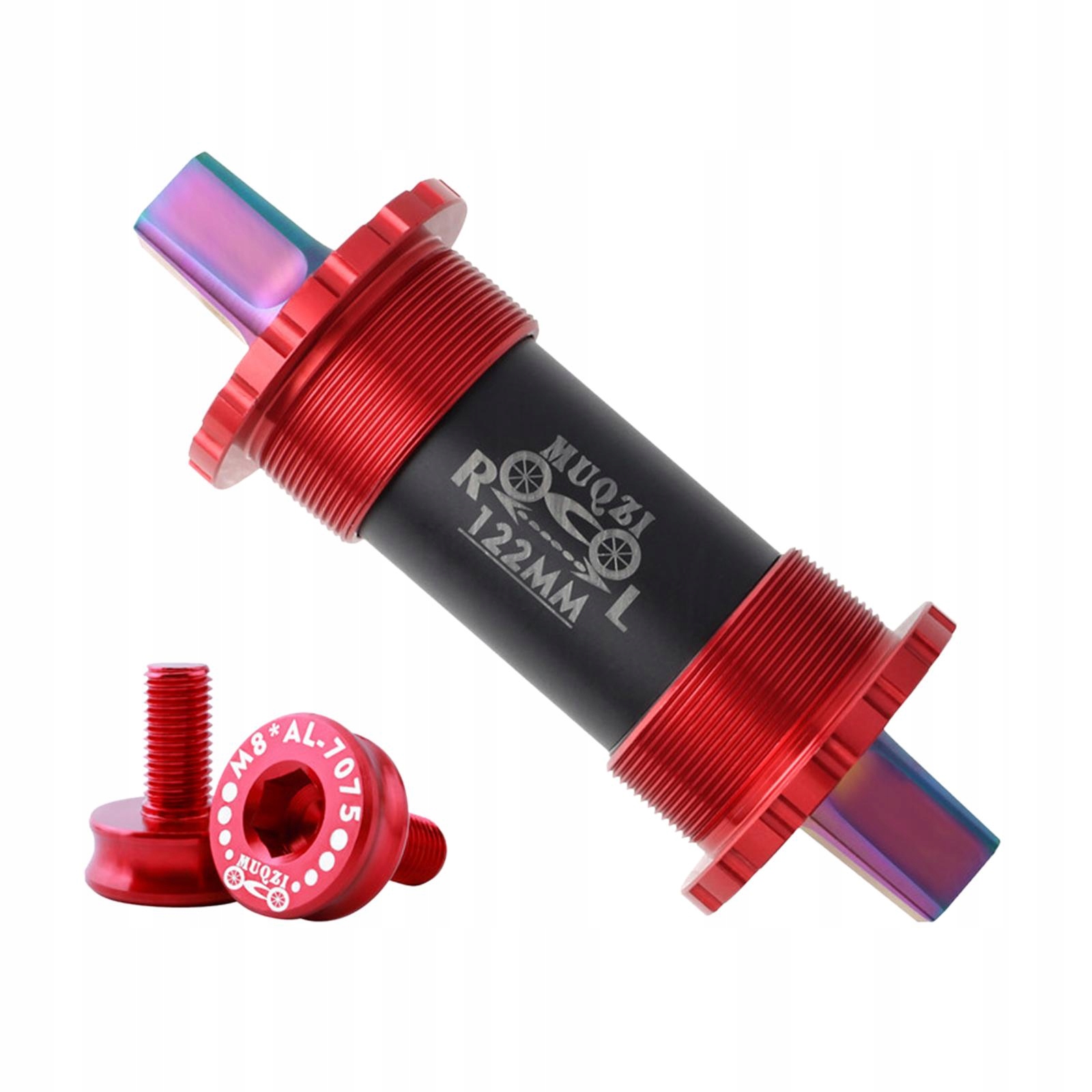 Suport do roweru górskiego mm 122mm Czerwony