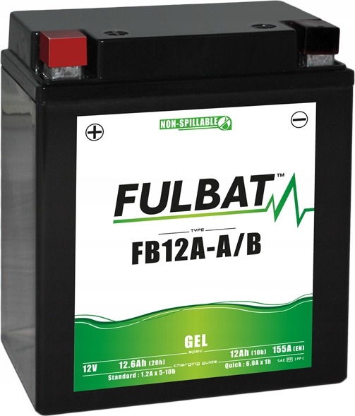 Gélová batéria Fulbat FB12A-A/B Gel (YB12A-A/B Gel) 550947