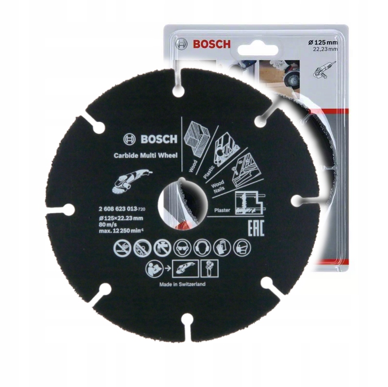 

Bosch Tarcza Tnąca Carbide Multi Wheel 125MM