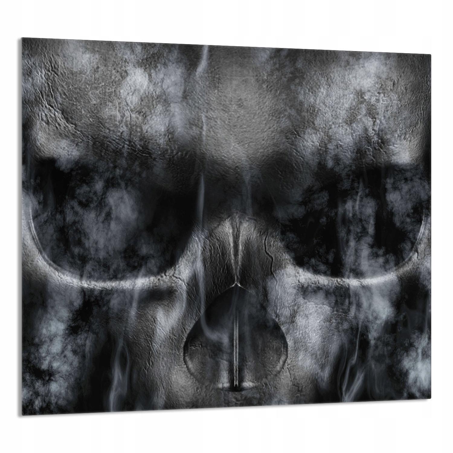 Skleněný Panel Do Kuchyně 65x60 Lebka Tvrzené Sklo