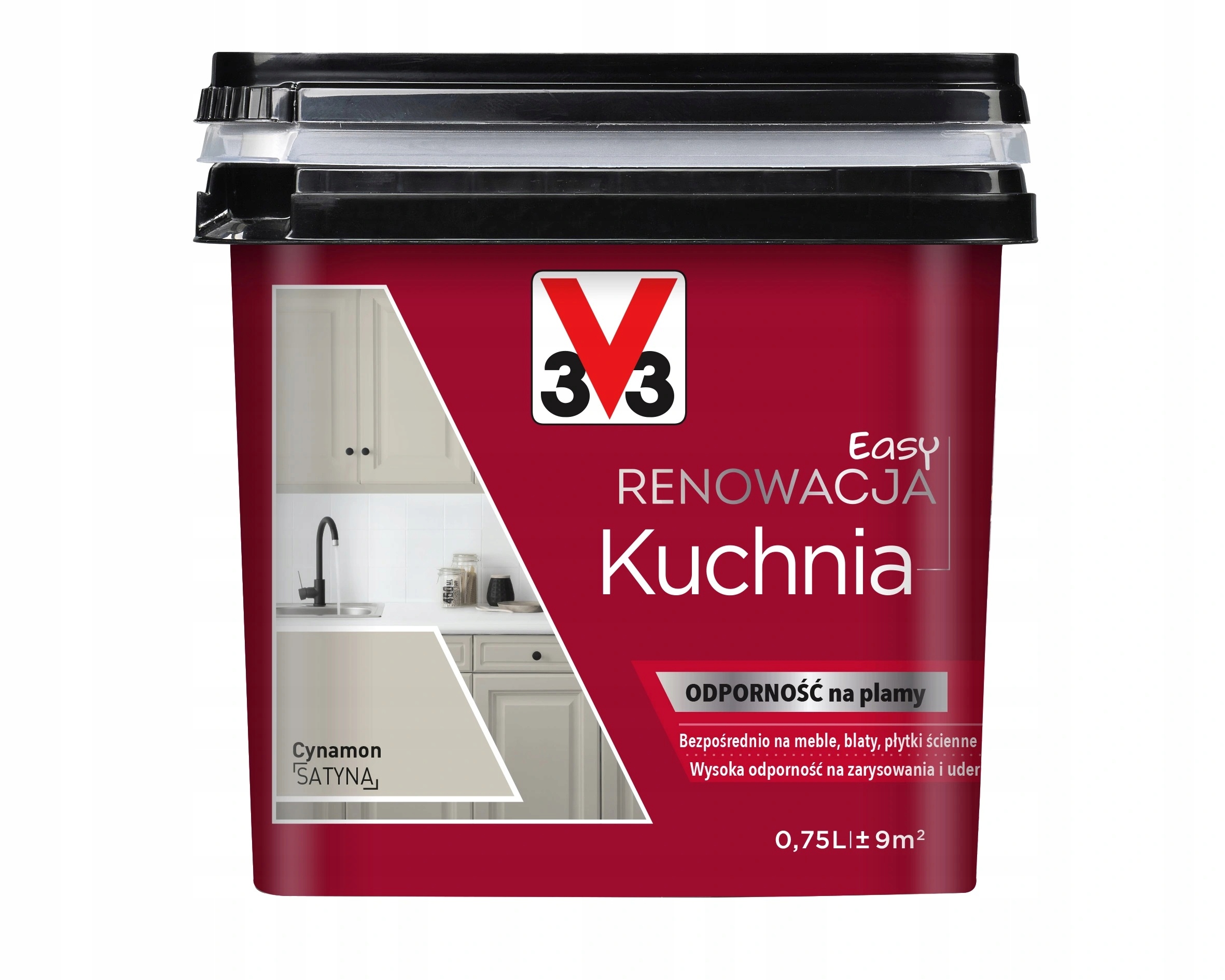 V33 Easy Renowacja Kuchnia 0,75L Cynamon