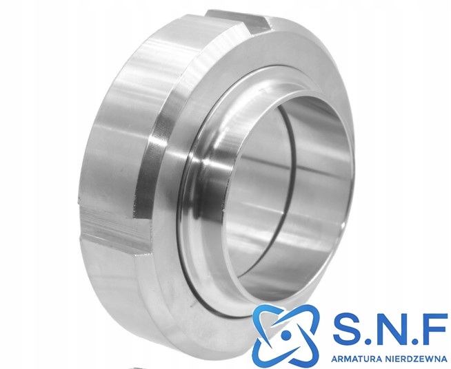 Złącze Spożywcze Mleczarskie Sms Rozmiar 63,5MM Nierdzewne SS316