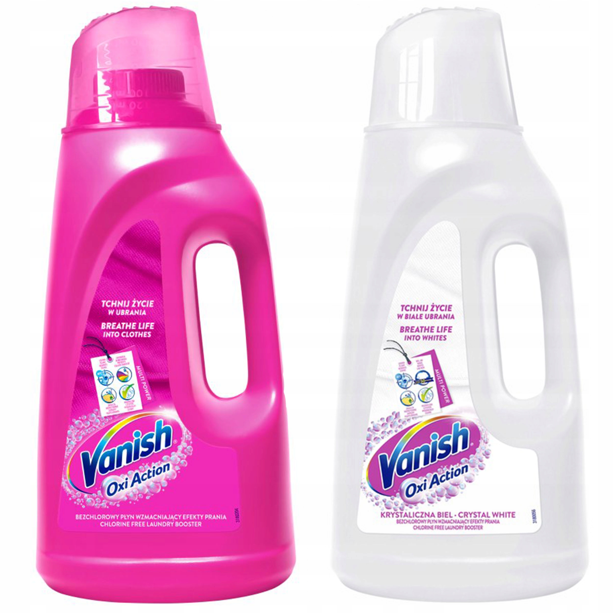 

Vanish MIX Action Kolor Odplamiacz Płyn 2x2L