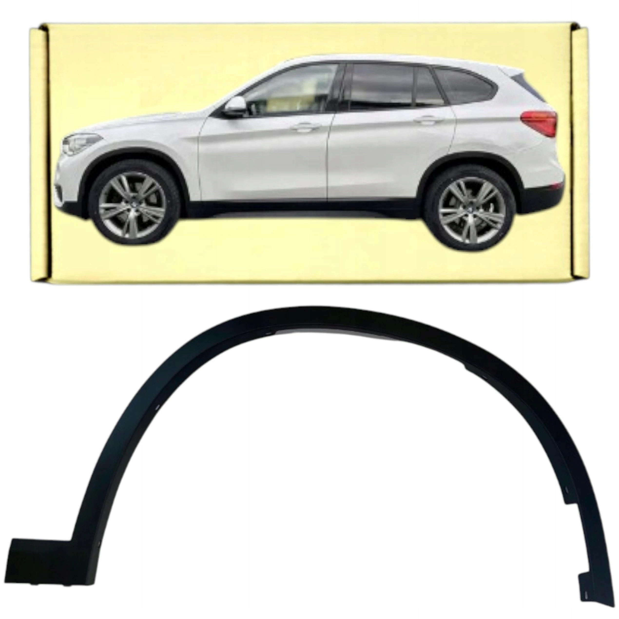 Lišta Pravá krytka podběhu blatníku Bmw X1 F48 2014- 51777332338