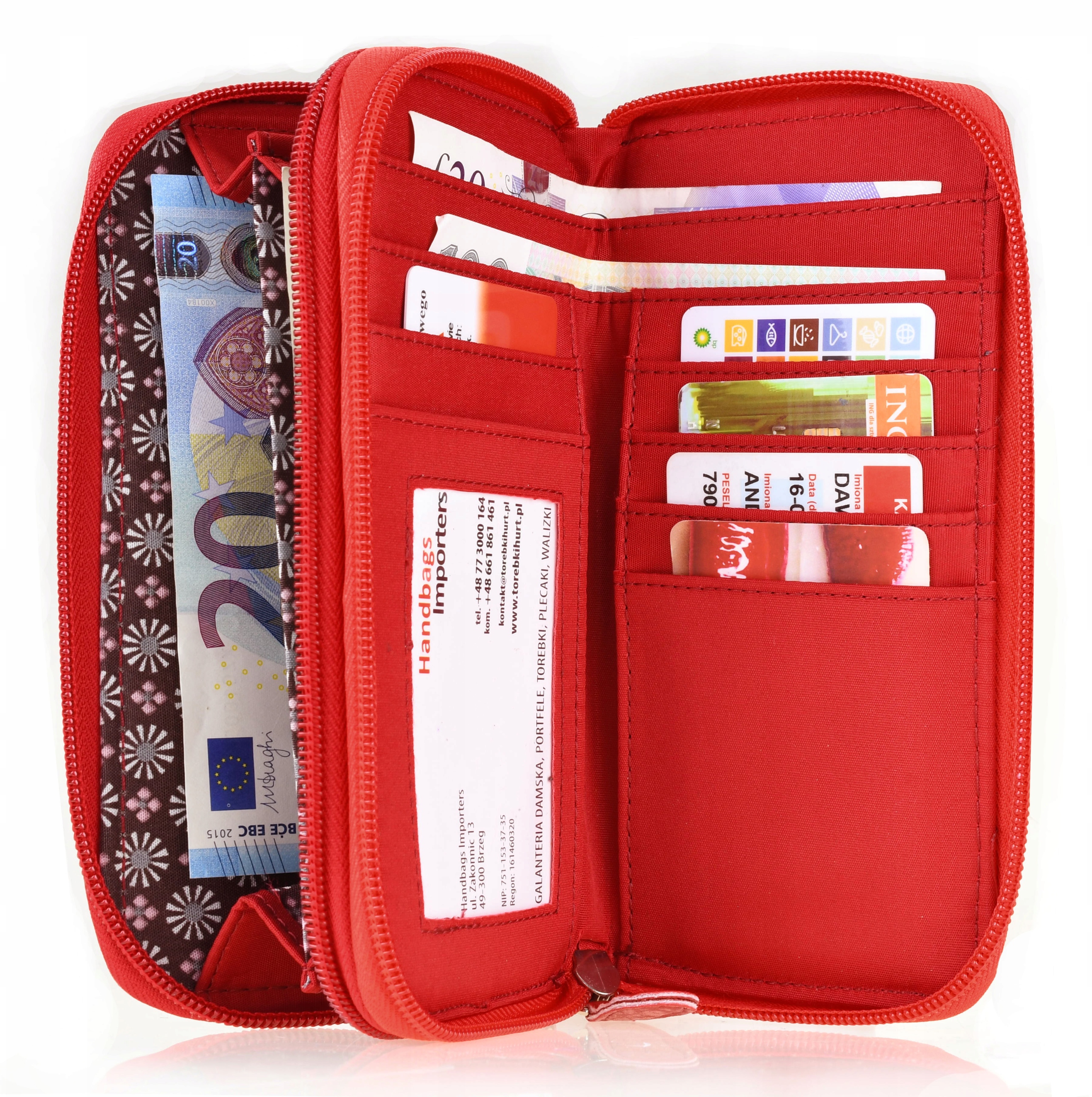 PORTFEL DAMSKI PIĘKNA POJEMNA PORTMONETKA KOPERTÓWKA PORTFELE DAMSKIE PS123 Rodzaj portfel