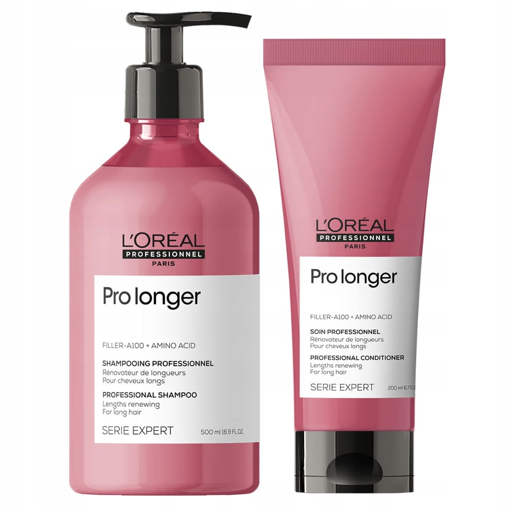 Loreal Pro Longer sada pro posílení dlouhých vlasů šampon 500, kondicionér 200