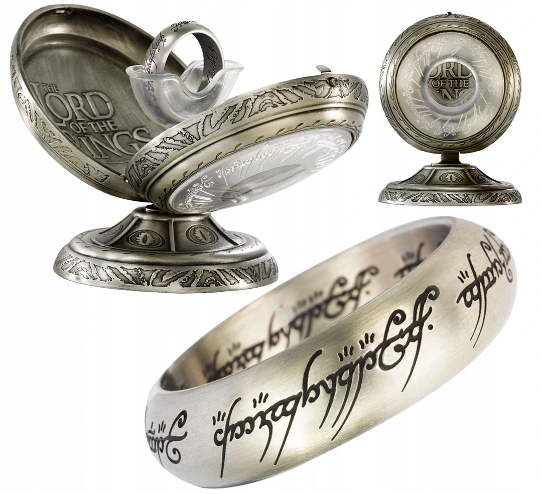 Jeden prsten nerezová ocel (stříbrný), Pán prstenů 15127