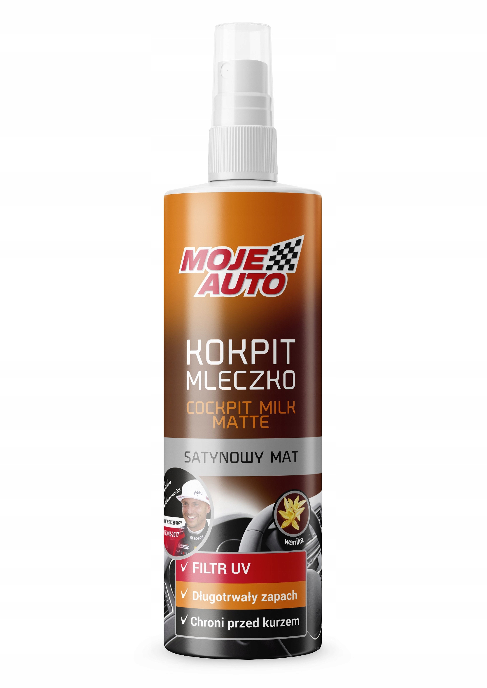 

Moje Auto Mleczko Do Kokpitu Matowe Wanilia 300ml