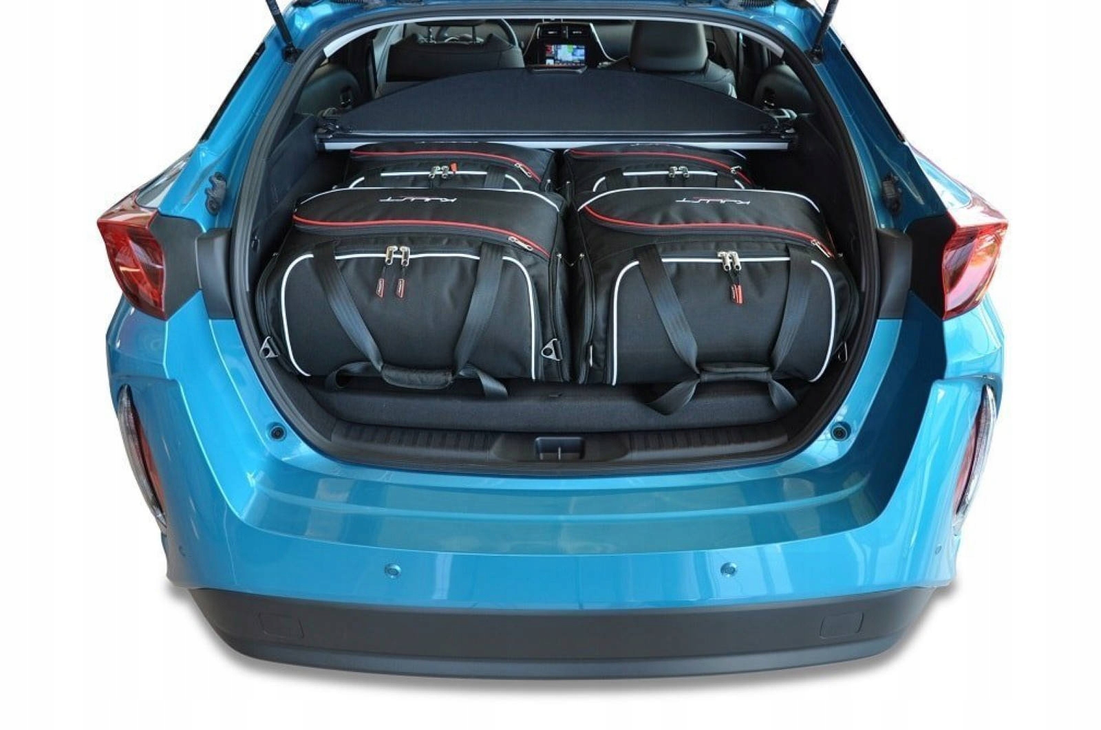 J&j Automotive Sada 4ks cestovných tašiek Aero pre Toyota Prius Plug-in 20