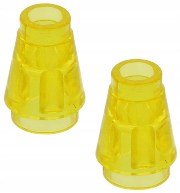 

Lego Stożek 1 x 1 Trans-Yellow 4589b Nowy 2 szt