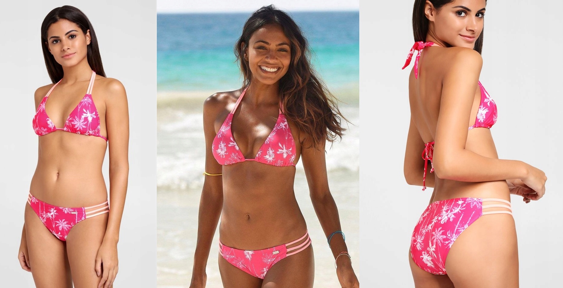 

Venice Beach bikini Tulum Wzór Palmy 38 Dół